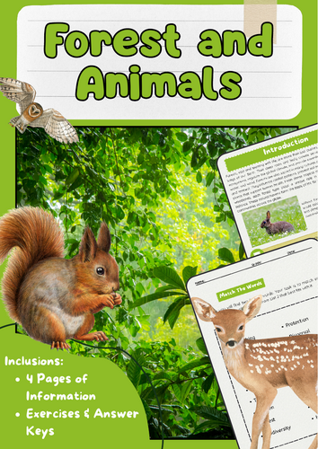 Forest and Animals: Ecosystems, Threats, Conservation