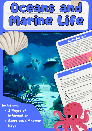 Oceans and Marine Life: Coral Reefs, Creatures, Protection