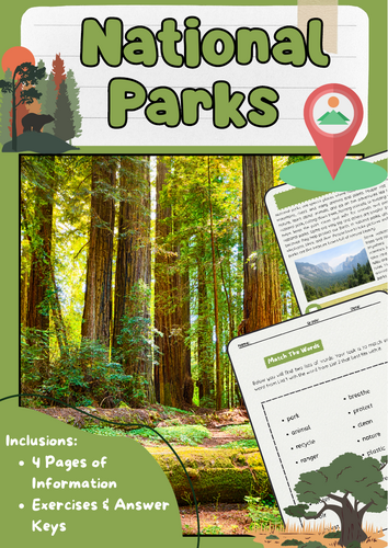 National Parks and Conservation: Nature, Animals, Environment