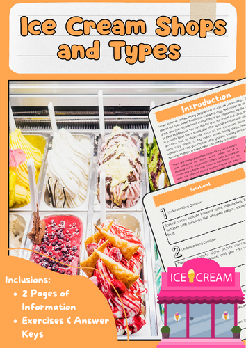 Ice Cream Shops: Cones, Sundaes, Treats