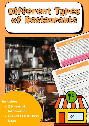 Types of Restaurants: Fast Food to Fine Dining