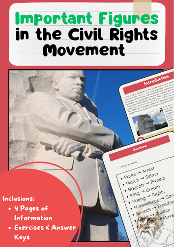 Civil Rights Movement: Martin Luther King, Rosa Parks