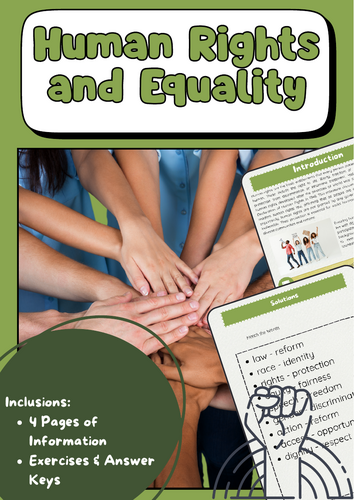 Human Rights and Equality: Rights, Laws, Intersectionality