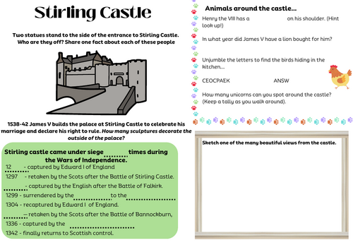 Stirling Castle Visit Trivia