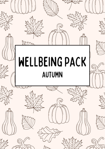 Autumn Wellbeing Pack Activities