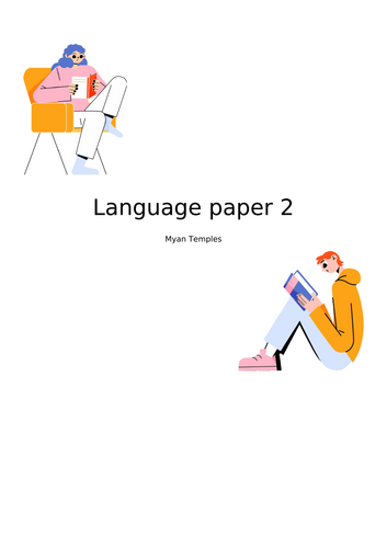 AQA English Language Paper 2 – Lost Mayan City Full Exam Paper + Model Answers + Student Scaffolds