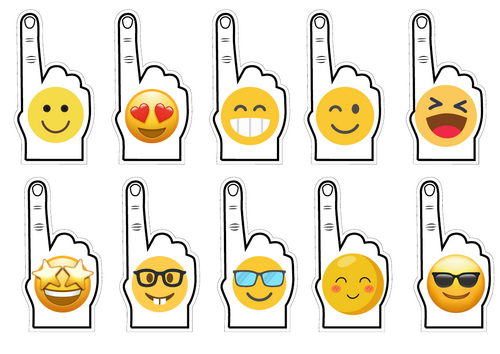 Emoji Finger Spacer