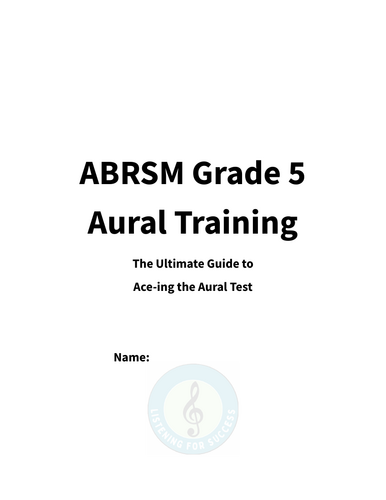 ABRSM Grade 5 Aural Training Guide