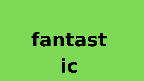 Read Write Inc -Blue and Grey- Longer green word cards PowerPoint