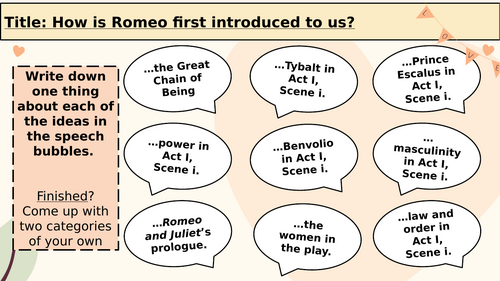 Romeo and Juliet sow