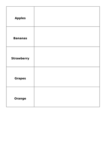 Pictogram worksheets KS1