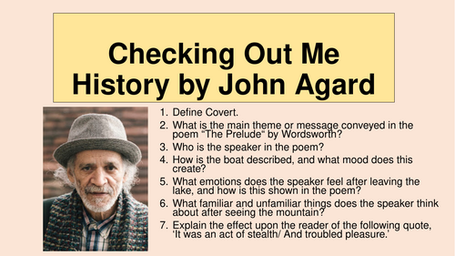 Power and Conflict - Checking Out Me History