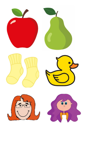 Red Rockets and Rainbow Jelly - images from book to sort