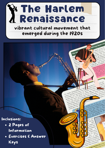 Harlem Renaissance: African American Art, Literature, and Music