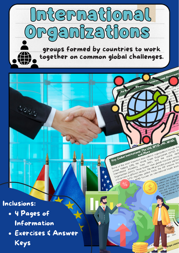 International Organizations: UN, WTO, IMF, WHO, More
