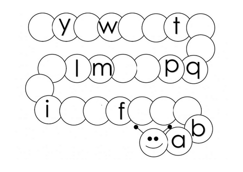 Lowercase letter filling