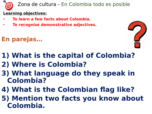 Pearson EDEXCEL 2024 Spanish - Module 6 - Zona de Cultura