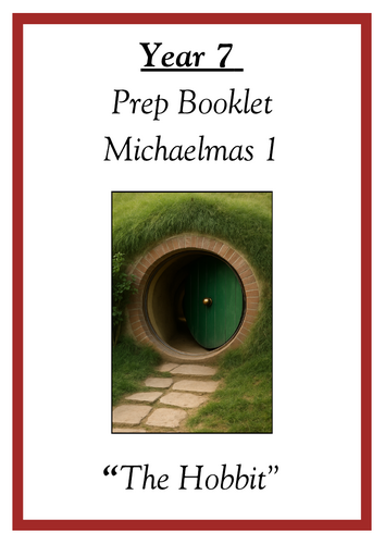 KS3 Hobbit Homework Booklet