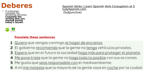 Pearson EDEXCEL 2024 Spanish - Module 7 - Unidad 5 (El futro está en nuestras manos)