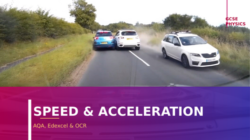 Speed & Acceleration -Free Lesson
