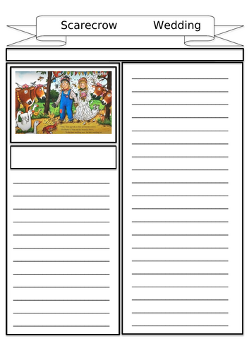Week 6 The Scarecrow's Wedding Planning