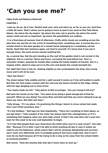 Can You See Me? AQA English Language Paper 1 – Complete Exam Practice Pack