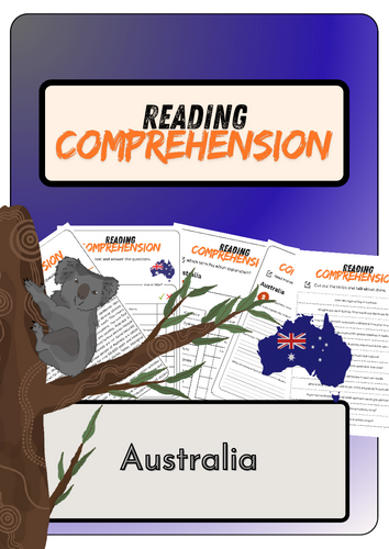 Reading Comprehension - Australia + Conversation Strips (with solution)