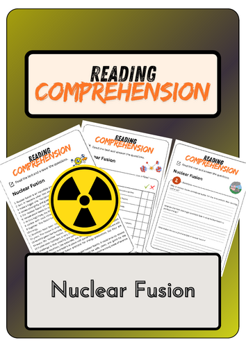 Reading Comprehension - Nuclear Fusion + Solutions
