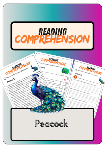 Reading Comprehension - Peacock + Solutions (1)