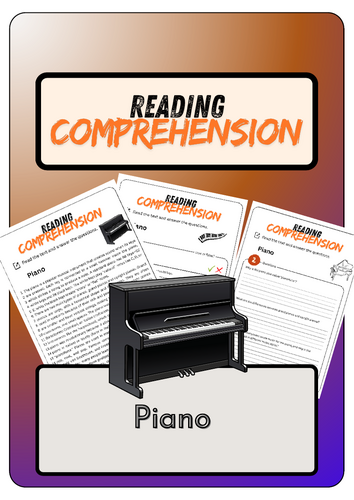 Reading Comprehension - Piano + Solutions