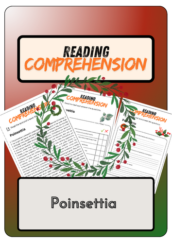 Reading Comprehension - Poinsettia + Solutions