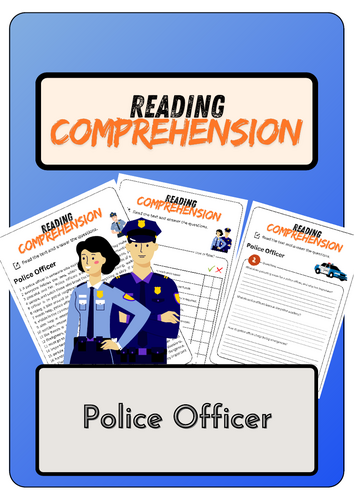 Reading Comprehension - Police Officer + Solutions
