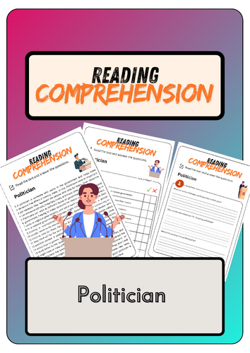 Reading Comprehension - Politician + Solutions