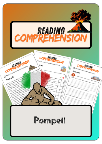 Reading Comprehension - Pompeii + Solutions