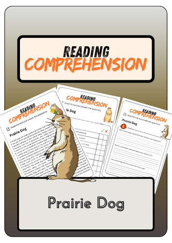 Reading Comprehension - Prairie Dog+ Solutions