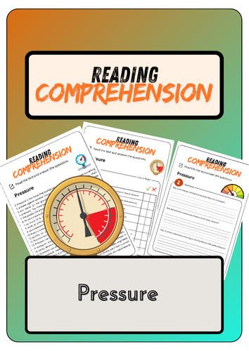 Reading Comprehension - Pressure + Solutions