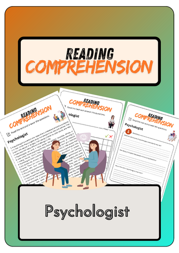 Reading Comprehension - Psychologist + Solutions
