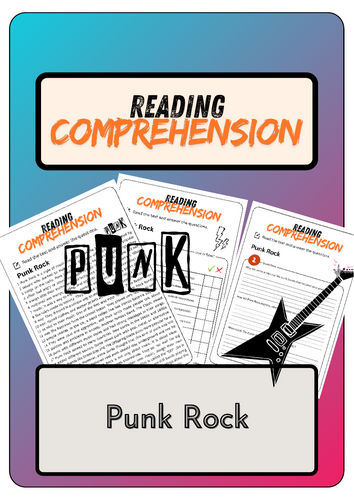 Reading Comprehension - Punk Rock + Solutions