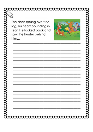 Story continuations - KS2 story writing