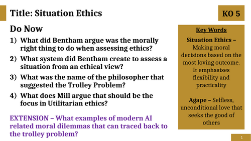 Situation Ethics