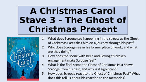 A Christmas Carol - Stave 3: Ghost of Christmas Present