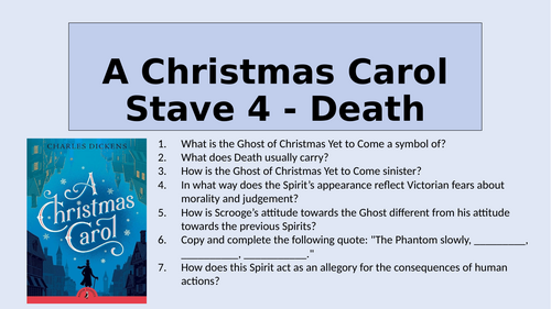 A Christmas Carol - Stave 4: Death