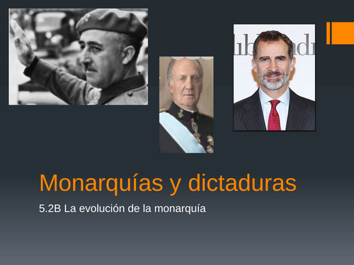 Monarquías y Dictaduras 5.2B La Evolución de la Monarquía