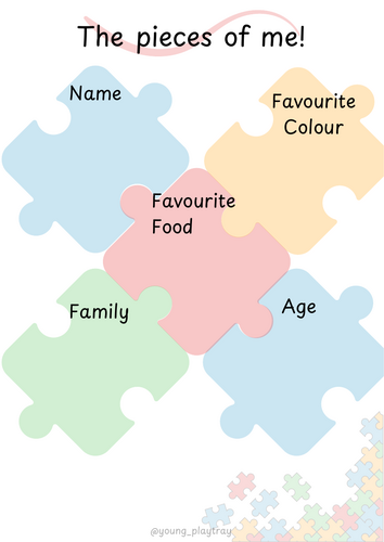 EYFS All about me pack