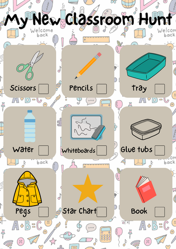 My new classroom hunt