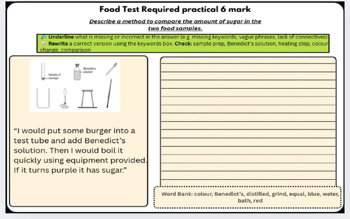 Required Practical: Effect of pH on Amylase (AQA GCSE Biology) 6mark