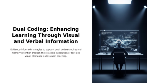 INSET DAY - Dual Coding and reflecting on role in classroom (EEF resources also included)