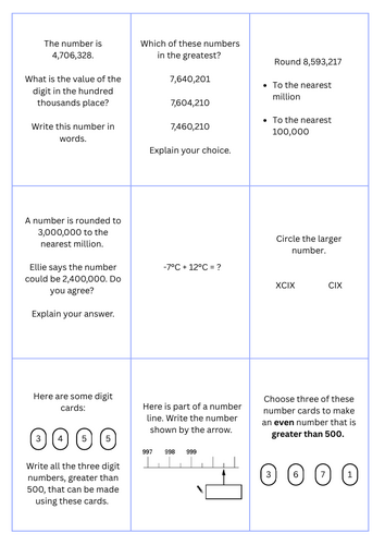 Stitch Place Value Treasure Hunt