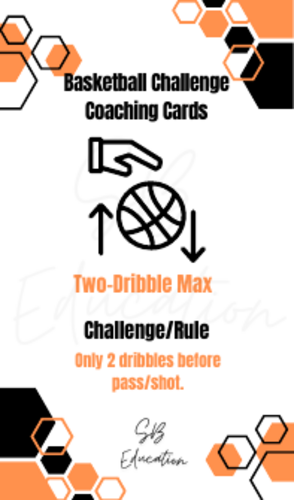 Basketball Challenge Coaching Cards
