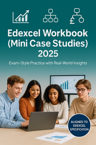 Edexcel Workbook (Mini Case Studies) 2025 — A Level Business (SEND-Friendly)
